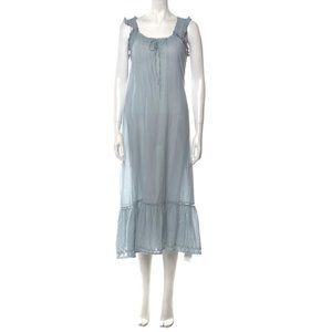 DÔEN Scoop Neck Long Dress